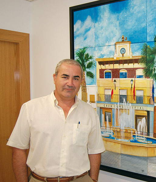 El concejal de Festejos, Domingo Cava