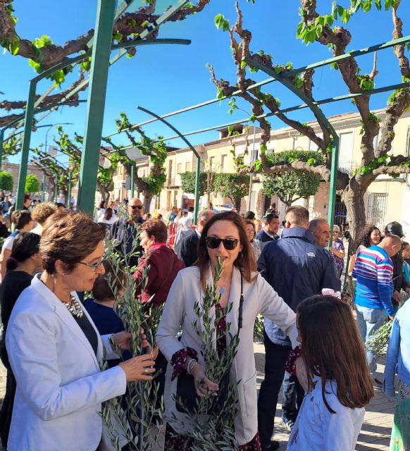 El PP torreño con nuestros vecinos hoy en las procesiones del Domingo de Ramos