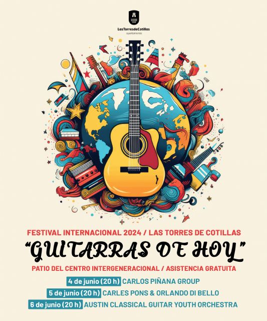El festival internacional 'Guitarras de hoy' se estrenará con un cartel de gran nivel