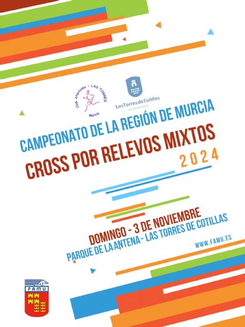 Campeonato Regional Cross por Relevos Mixtos 3noviembre 2024 Las Torres de Cotillas